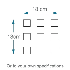 Frosted design dimensions C4