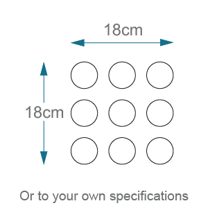 Frosted design dimensions C7