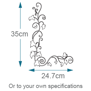 Frosted design dimensions D1