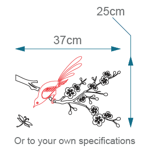 Frosted design dimensions D5