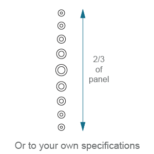 Frosted design dimensions V4